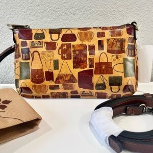 Patricia Nash crossbody/ wristlet and strap NEW!